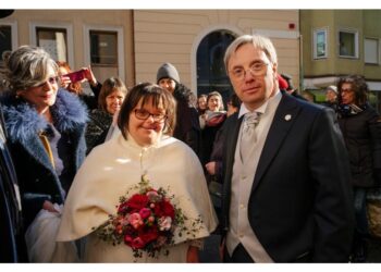 Stefano Lisci raccontò nel 2020 la storia d'amore della coppia down