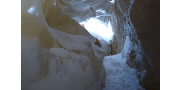 Il 31enne romano era stato recuperato da un crepaccio