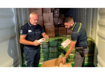 Operazione portata a termine dall'agenzia delle Dogane e dalla Gdf