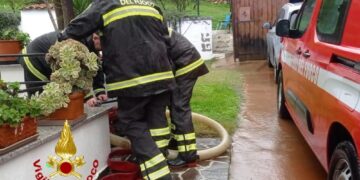 ad Arzachena 5 gruppi familiari isolati per il crollo di un ponticello