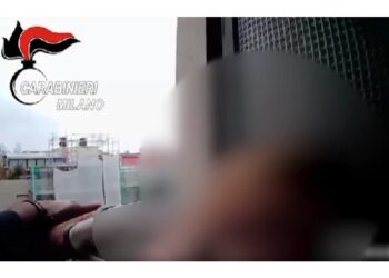 Una 85enne era appesa al davanzale della finestra