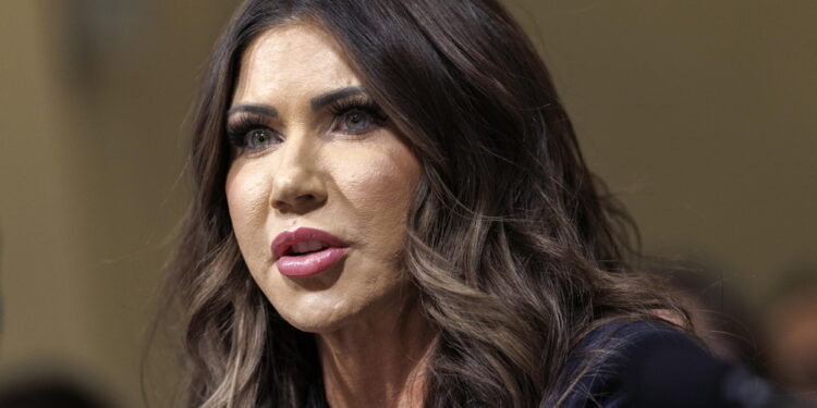 La ministra Noem: 'Approfittate di questo regalo'