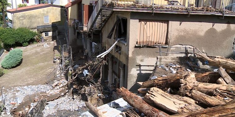 Blevio maltempo settembre