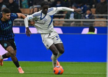 Una azione d'attacco di Assane Diao (foto Roberto Colombo)