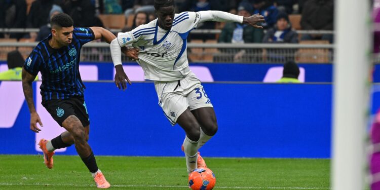 Una azione d'attacco di Assane Diao (foto Roberto Colombo)