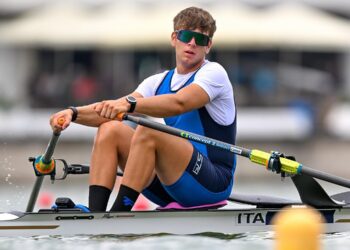 Il comasco Marco Selva (Canottaggio.org)