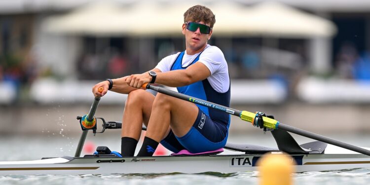 Il comasco Marco Selva (Canottaggio.org)