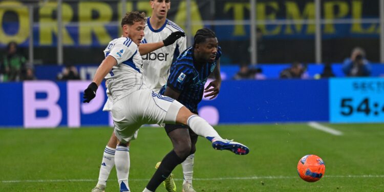 Mergim Vojvoda a San Siro (foto Roberto Colombo)