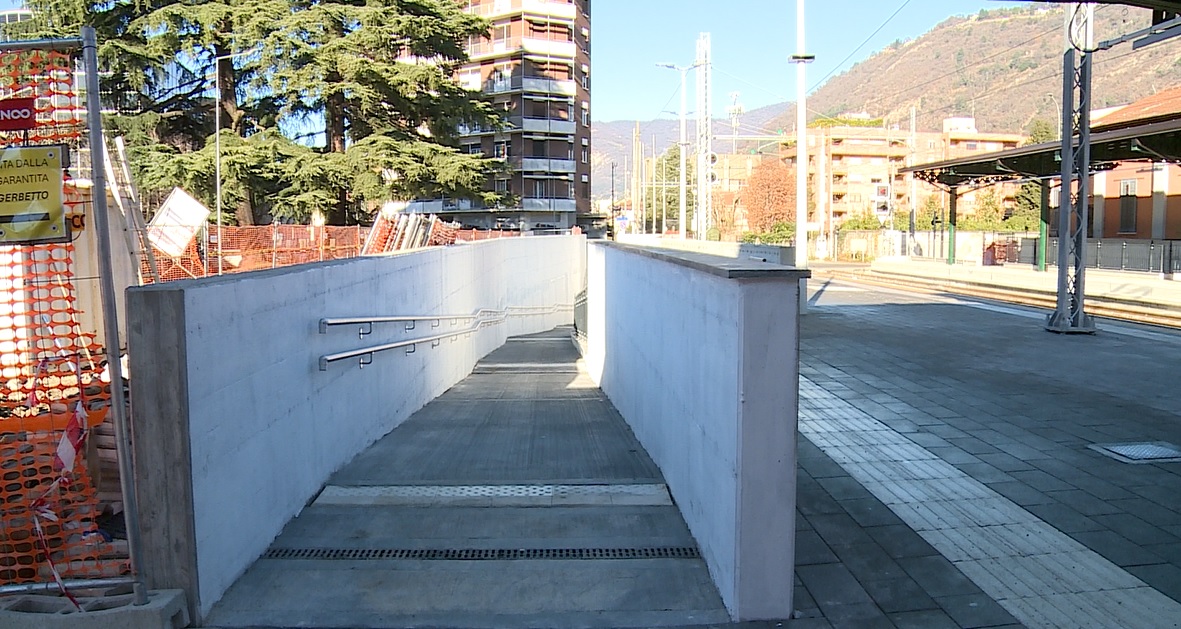 Stazione di Como Borghi, da domani apre il sottopasso ciclopedonale