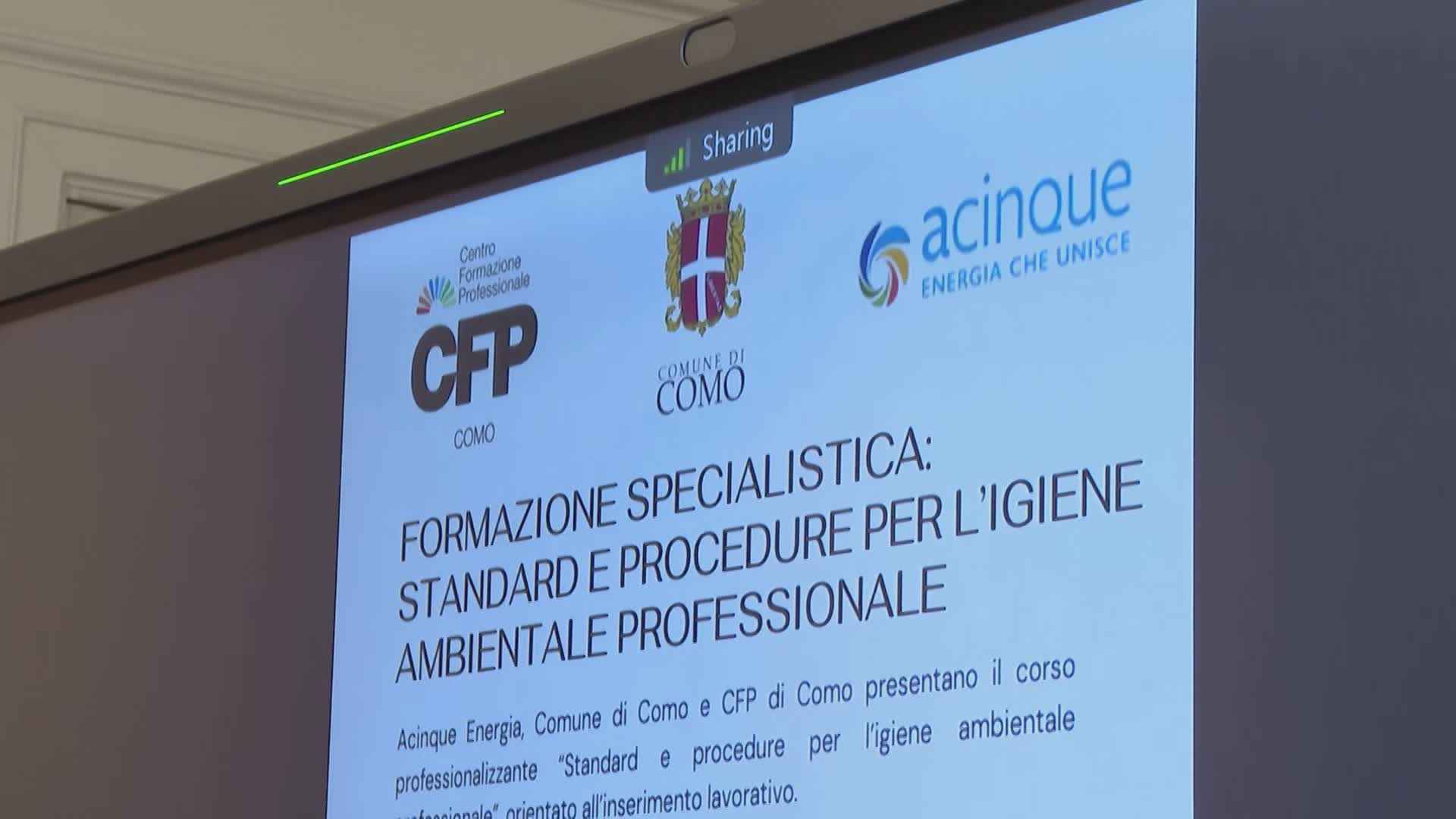 Collaborazione tra Comune di Como, Acinque e CFP: corso di formazione specialistica per le detenute del Bassone