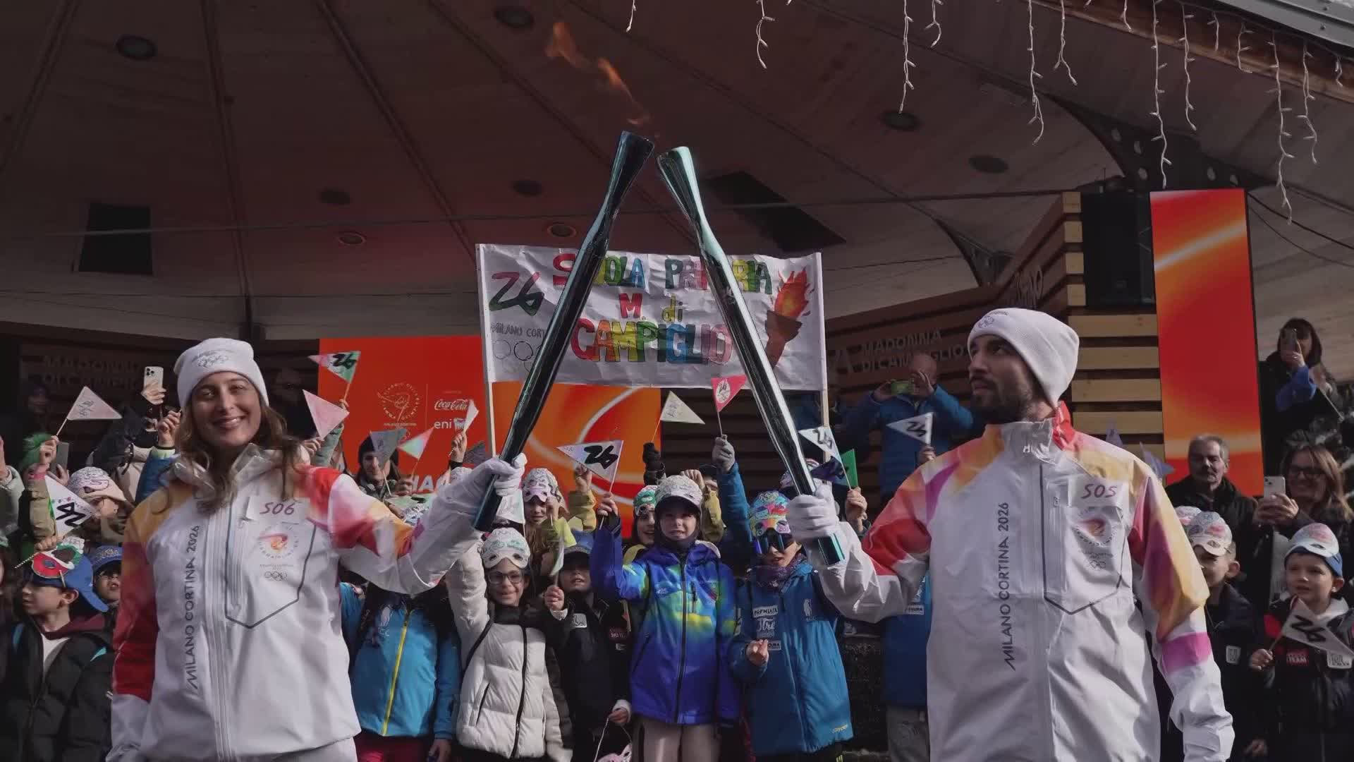 La Fiamma Olimpica arriva nel Comasco