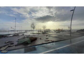 Mare ha 'invaso' la zona costiera della città