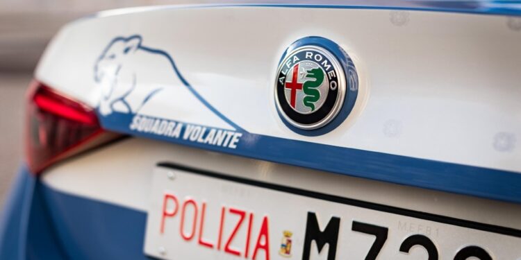 L'uomo arrestato a Vigevano (Pavia)