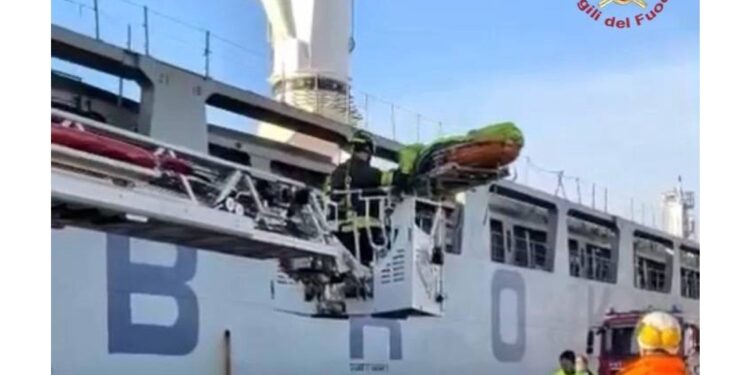 L'incidente a Porto Marghera