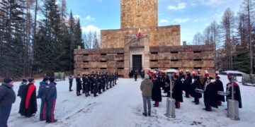 Oggi omaggio sacrario militare di Pocol