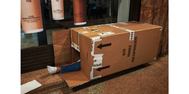 Il corpo trovato sotto un cavalcavia