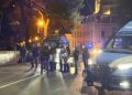 Momenti di tensione ma nessuno scontro con la polizia