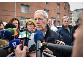 Elicottero partito da Bergamo