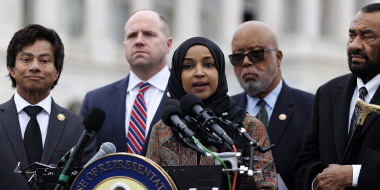 Ilhan Omar era a un'assemblea pubblica