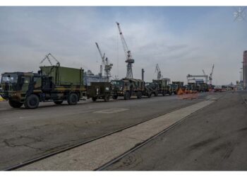 Dislocazione di mezzi e truppe da Paesi alleati in area di addestramento in Germania