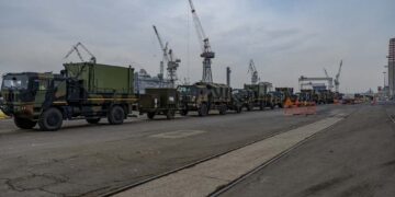 Dislocazione di mezzi e truppe da Paesi alleati in area di addestramento in Germania