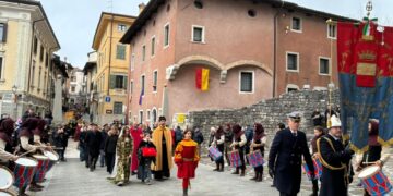 Messa officiata dall'arcivescovo di Udine