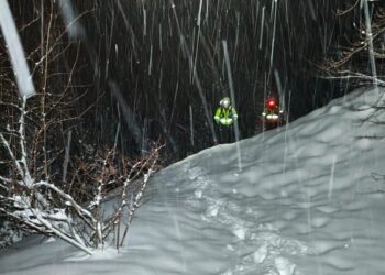 Nel Maceratese tra Ussita a Bolognola 31enne portato a valle Soccorso Alpino