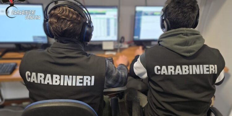 Indagine dei carabinieri di Venezia