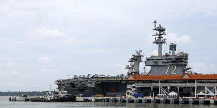 E' stata avvistata mentre si spostava ad ovest dall'indo-pacifico