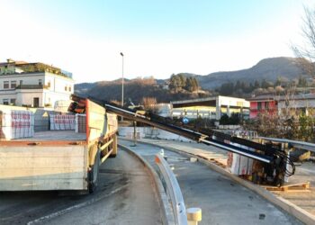 L'incidente stamani sul Ponte dei Nori