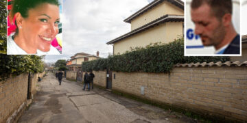 Era in un terreno vicino alla ditta del marito. L'uomo fermato