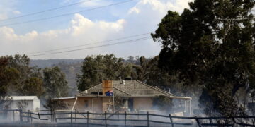 Per alte temperature e vento in fumo 150 mila ettari di terreno a nord di Melbourne