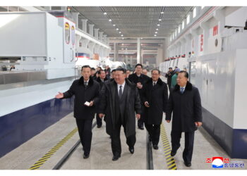 L'annuncio del leader nordcoreano durante un test di missili balistici