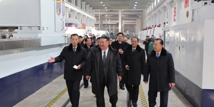 L'annuncio del leader nordcoreano durante un test di missili balistici