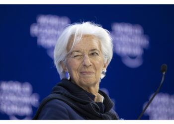 La presidente Bce a Davos dopo le parole di Mark Carney