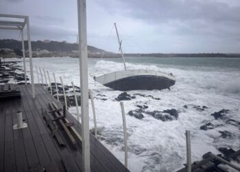 Colpita la zona di Santa Maria di Leuca