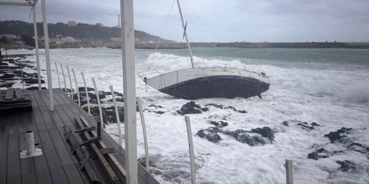 Colpita la zona di Santa Maria di Leuca