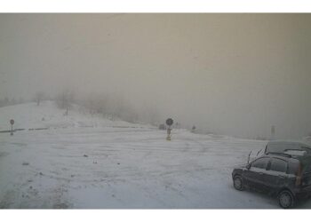 Accumuli inferiori 5 centimetri ma le temperature favoriscono la formazione del ghiaccio