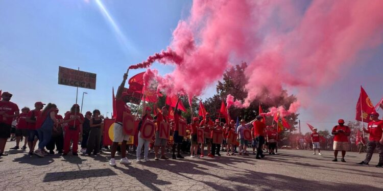 La manifestazione il 20 giugno a Bologna delle tute blu