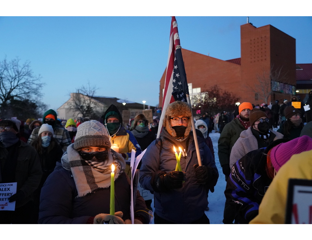 Ondata di gelo ha fermato le proteste a Minneapolis
