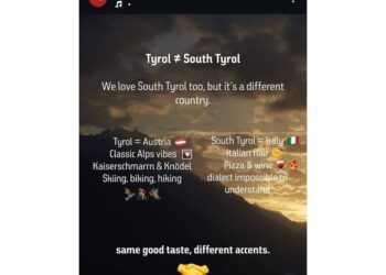 L'azienda di promozione del land austriaco rimuove il post ironico