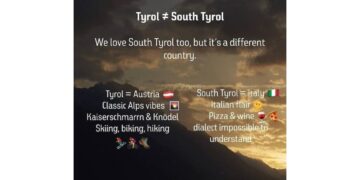 L'azienda di promozione del land austriaco rimuove il post ironico