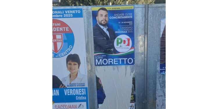 Accusa di attentati contro i diritti politici al neoconsigliere veneto Benetti