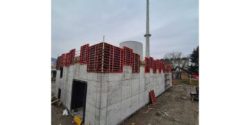 Demolito il vecchio deposito e ricostruito