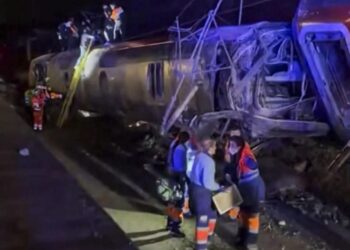 La madre di una superstite in uno dei treni coinvolti all'incidente ferroviario