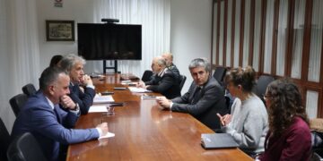 Il prefetto Cantadori ha accolto la preside dell'istituto Chiodo