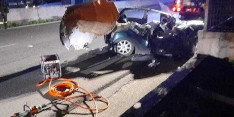 L'incidente sulla Statale 96 nel Barese l'11 dicembre 2022