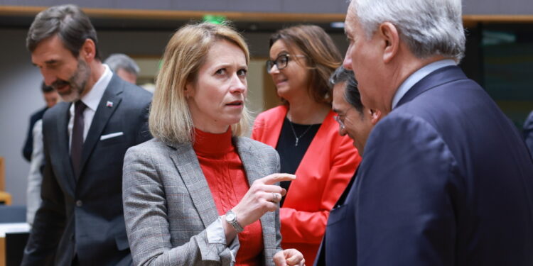 Kallas: 'La repressione non può restare senza risposta'