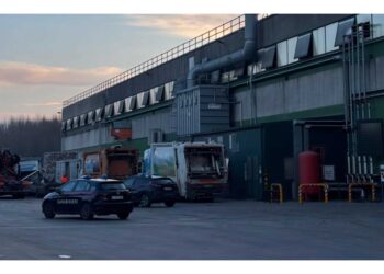 L'incidente in una ditta di trattamento rifiuti