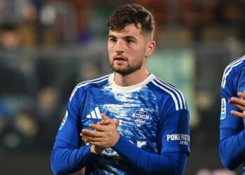 Martin Baturina, autore della rete del definitivo 1-1 contro il Bologna (foto Roberto Colombo)